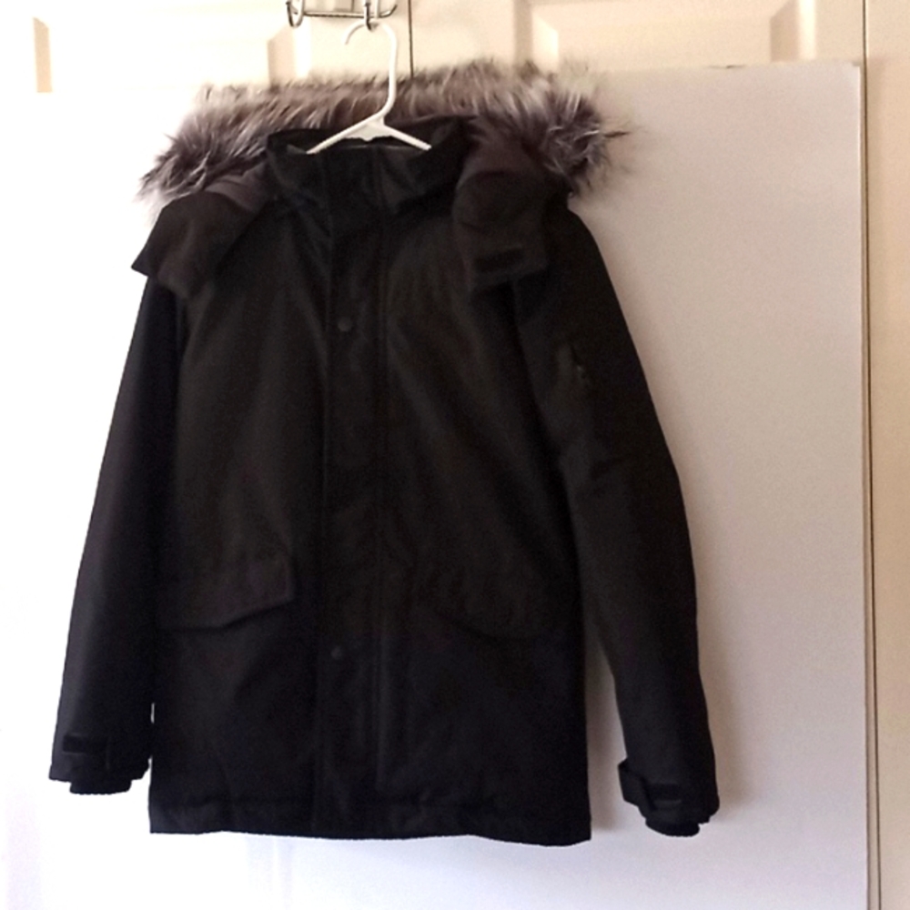 ZSHOW Boys Hooded Winter Puffer Coat - Size (10/12) - Black